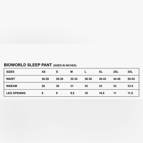 Bioworld Rilakkuma Sleep Pajama Pants - Picture 2 of 2